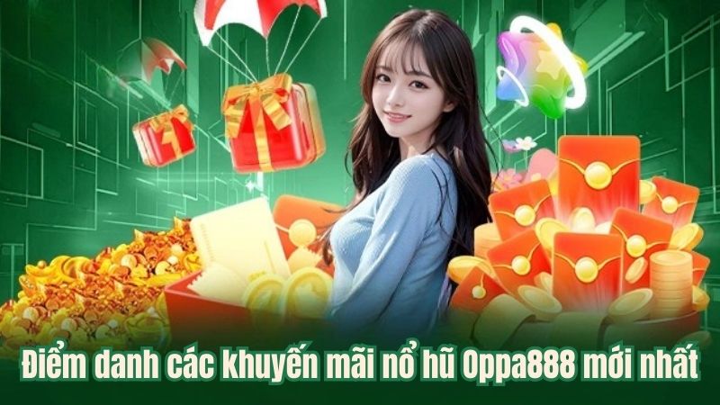 Điểm danh các khuyến mãi nổ hũ Oppa888 mới nhất