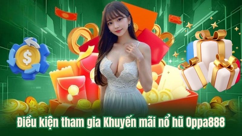 Điều kiện tham gia Khuyến mãi nổ hũ Oppa888